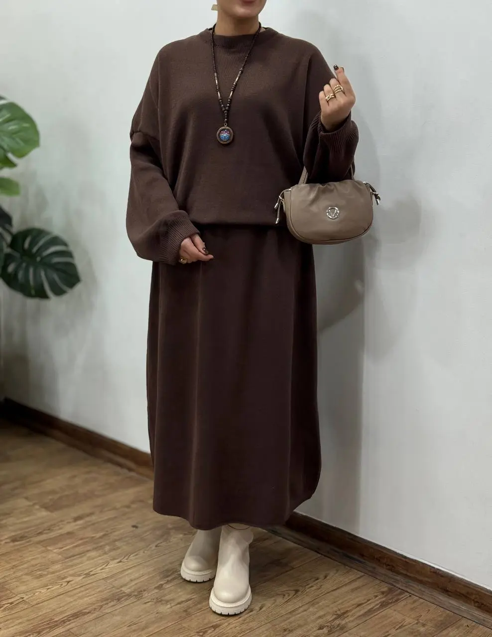 ست پلیور و دامن بافت آیسو آیرا 1